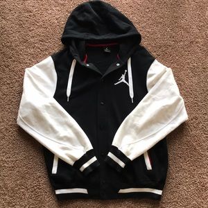 jordan button up jacket